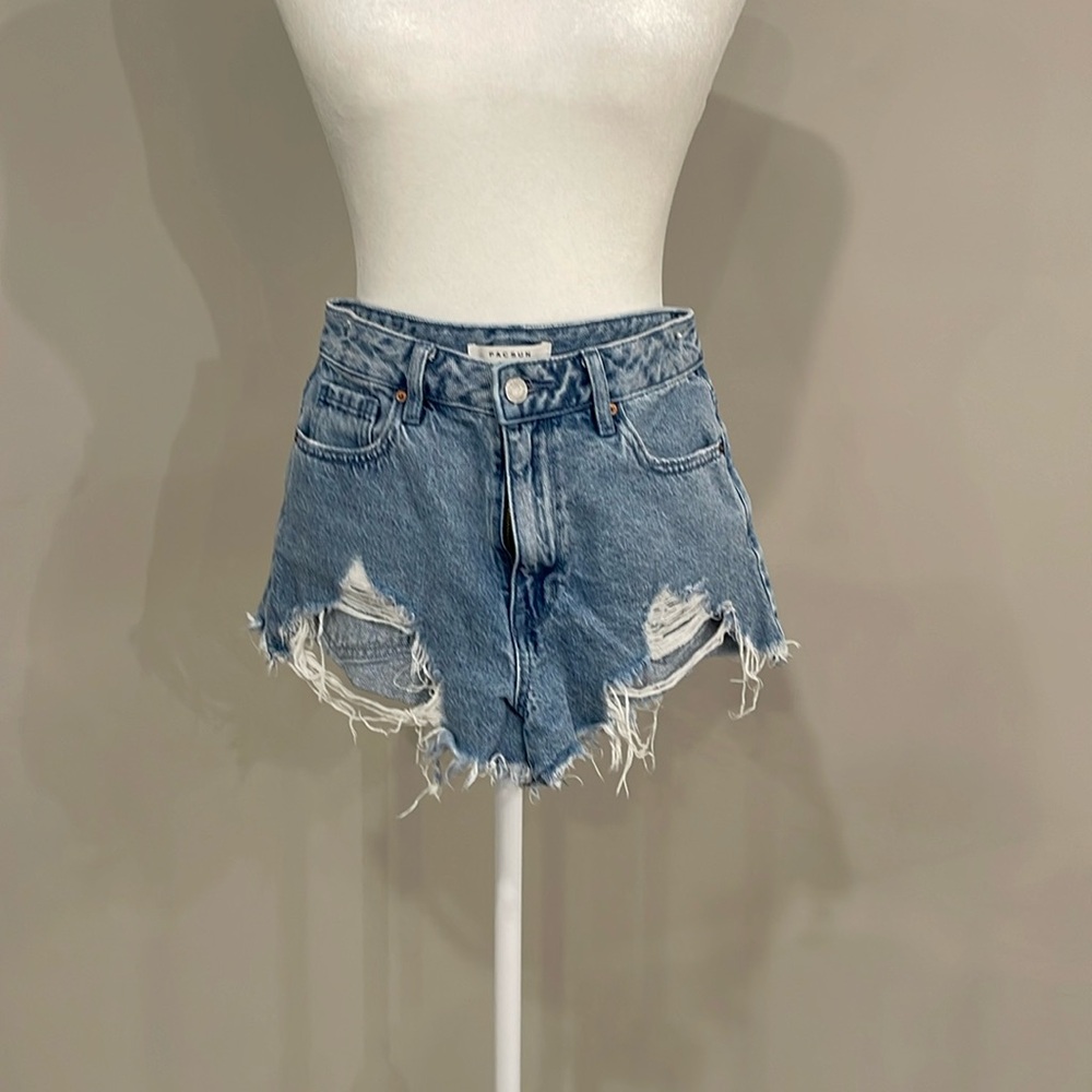 PacSun high rise Festival Jean Shorts